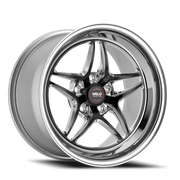 WELD S81 18x5 -23 5x115mm 80.77mm Black Polished Shell