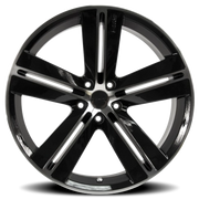 RTX SMS 17x7.5 +40 5x114.3mm 73.1mm Black Machined