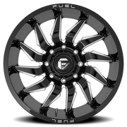 Fuel Saber 20x10 -18 8x165.1mm 125.2mm Gloss Black Milled