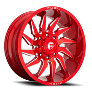 Fuel Saber 20x10 -18 5x139.7mm 78mm Candy Red Milled