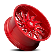 Fuel Saber 20x10 -18 5x139.7mm 78mm Candy Red Milled