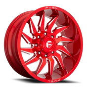 Fuel Saber 20x10 -18 8x165.1mm 125.2mm Candy Red Milled