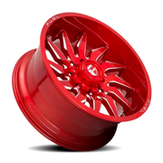 Fuel Saber 20x10 -18 8x180mm 124.3mm Candy Red Milled