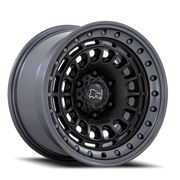 Black Rhino Sahara 17x9 -12 5x127mm 71.5mm Matte Black Gunmetal Lip