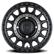 Black Rhino Sandstorm UTV 15x7 +51 4x110mm 80.2mm Semi Gloss Black Machined Tint Ring