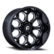 Fuel Scepter FC862 20x9 +1 8x170mm 125.1mm Gloss Black Milled