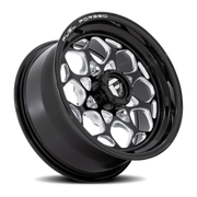 Fuel Scepter UTV FV400 15x7 +10 4x137mm 96mm Gloss Black Milled