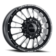 WELD Scorch Dually 20x8.25 +108 8x210mm 154.3mm Gloss Black Milled