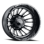 WELD Scorch Dually 20x8.25 -240 8x165.1mm 121.6mm Gloss Black Milled