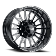 WELD Scorch 20x9 +20 8x180mm 124.3mm Gloss Black Milled