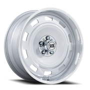 US Mags Scottsdale 20x10 +6 6x139.7mm 78.1mm Silver Diamond Cut Lip
