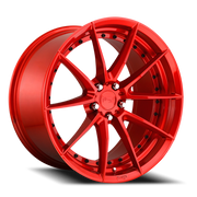 Niche Sector 20x10.5 +35 5x120mm 72.5mm Gloss Candy Red