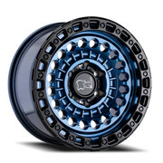 Black Rhino Sentinel 17x8.5 -10 6x135mm 87.1mm Cobalt Blue Black Lip Edge