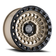 Black Rhino Sentinel 17x8.5 -10 6x135mm 87.1mm Desert Sand Black Lip Edge
