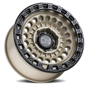 Black Rhino Sentinel 17x8.5 -10 6x135mm 87.1mm Desert Sand Black Lip Edge