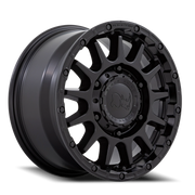 Black Rhino Sequoia 16x8 +38 6x130mm 84.1mm Matte Black