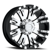 Pro Comp Series 01 Raven 18x9.5 -19 8x165.1mm 130.81mm Gloss Black Machined