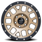 Pro Comp Series 40 Vertigo 17x9 -6 6x139.7mm 108mm Matte Bronze