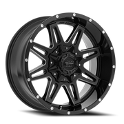 Pro Comp Series 42 Blockade 20x9.5 -6 8x165.1mm 125.2mm Gloss Black Milled