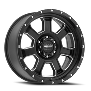 Pro Comp Series 43 Sledge 20x9 +0 6x135mm 87mm Satin Black Milled