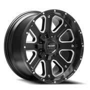 Pro Comp Series 72 Axis 17x9 -6 6x139.7mm 108mm Satin Black