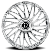 Dolce Luxury Sesto 24x10 +35 6x135mm 106.2mm Chrome