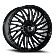 Dolce Luxury Sesto 22x9.5 +18 6x139.7mm 66.6mm Gloss Black