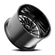 Fuel Shank FF110 22x11 +0 5x139.7mm 87mm Gloss Black Milled