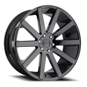 DUB Shot Calla 26x10 +20 6x139.7mm 106.1mm Gloss Black