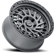 Black Rhino Shredder 18x9.5 -18 5x127mm 71.6mm Matte Gunmetal Black Lip Edge