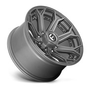 Fuel Siege 20x10 -18 8x170mm 125.1mm Brushed Gunmetal Tinted Clear