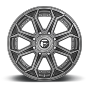 Fuel Siege 20x10 -18 8x170mm 125.1mm Brushed Gunmetal Tinted Clear