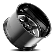 Fuel Sift FF115 24x11 +0 8x165.1mm 125mm Gloss Black Milled