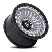 Fuel Sinister 20x9 +1 6x135mm 87.1mm Machined Silver Matte Black Lip