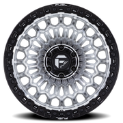 Fuel Sinister 20x9 +1 6x135mm 87.1mm Machined Silver Matte Black Lip