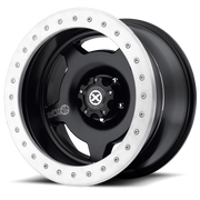ATX Slab Beadlock 20x10 -48 6x139.7mm 108mm Satin Black