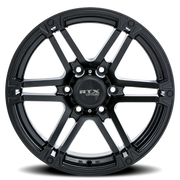 RTX Offroad Slate 17x8 +20 5x127mm 71.5mm Satin Black