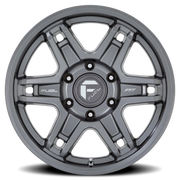 Fuel Slayer 18x8.5 -15 5x127mm 71.5mm Matte Gunmetal