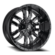 Fuel Sledge 22x10 -18 8x170mm 125.1mm Gloss Black Milled