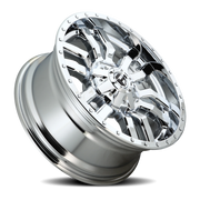 Fuel Sledge 20x9 +20 6x135mm 106.1mm Chrome Chrome Plated