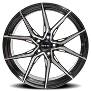 RTX R-Spec Slick 16x7 +40 5x114.3mm 73.1mm Black Machined