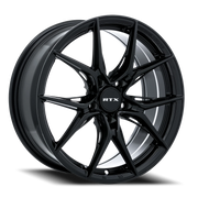 RTX R-Spec Slick 16x7 +40 5x114.3mm 73.1mm Gloss Black