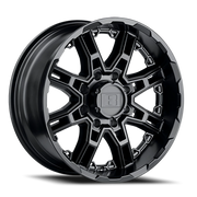 Level 8 Slingshot 18x9 -10 5x127mm 71.6mm Matte Black