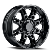 Level 8 Slingshot 16x8.5 -10 6x135mm 87.1mm Matte Black