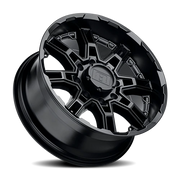 Level 8 Slingshot 16x8.5 -10 6x135mm 87.1mm Matte Black