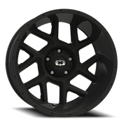 Vision 360 20x10 -25 5x139.7mm 108mm Satin Black