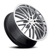TSW Snetterton 17x8 +40 5x108mm 72.1mm Hyper Silver Mirror Cut Lip