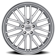 TSW Snetterton 19x8 +32 5x112mm 72.1mm Hyper Silver Mirror Cut Lip