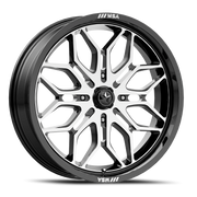 MSA Sniper 18x7 +10 4x156mm 115.1mm Gloss Black Machined