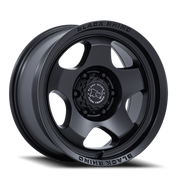 Black Rhino Sol 17x8 +20 5x130mm 71.6mm Matte Black
